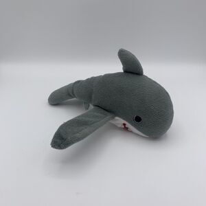 DolliBu Fluffy Shark Stuffed Animal Slap Bracelet Toy for Kids - 6 Inches
